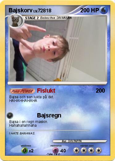 Pokemon Bajskorv