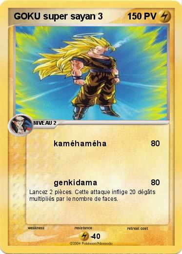 Pokemon GOKU super sayan 3