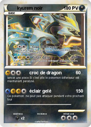 Pokemon kyurem noir