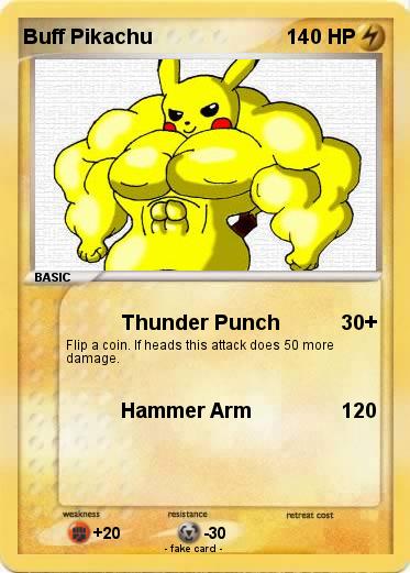 Pokemon Buff Pikachu