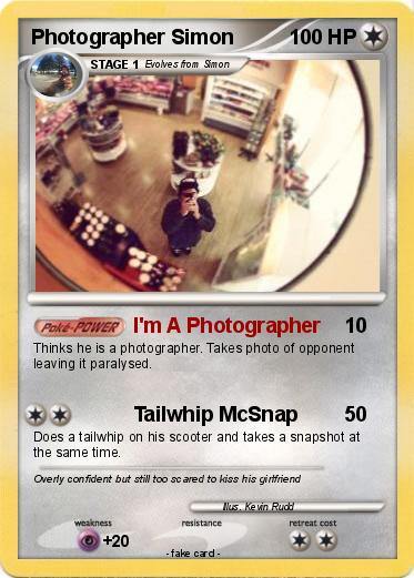 Pokemon Photographer Simon