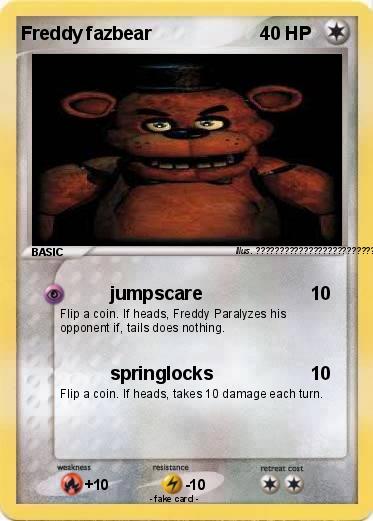 Pokemon Freddy fazbear