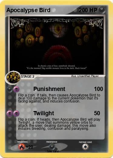 Pokemon Apocalypse Bird