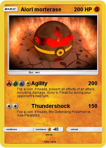 Pokemon Alorl morterase