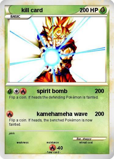 Pokemon kill card