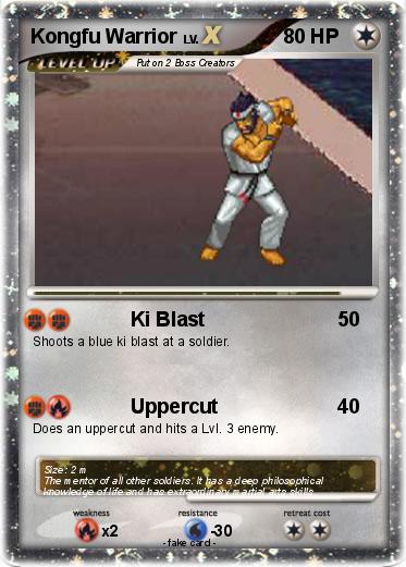 Pokemon Kongfu Warrior