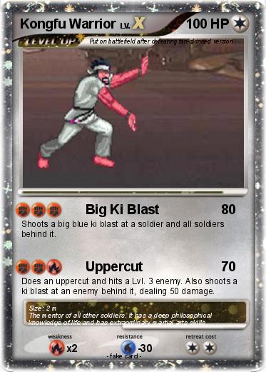 Pokemon Kongfu Warrior