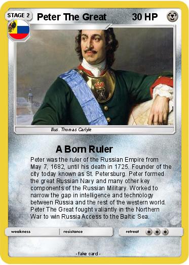 Pokemon Peter The Great