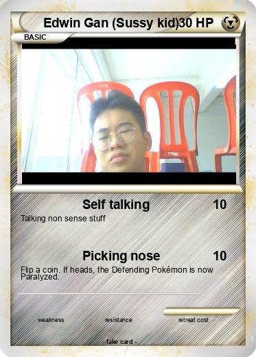 Pokemon Edwin Gan (Sussy kid)