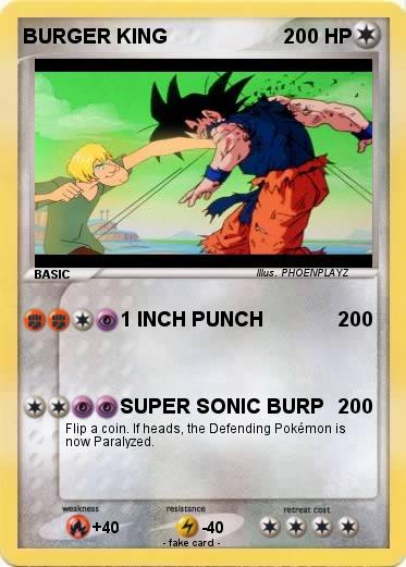 Pokemon BURGER KING