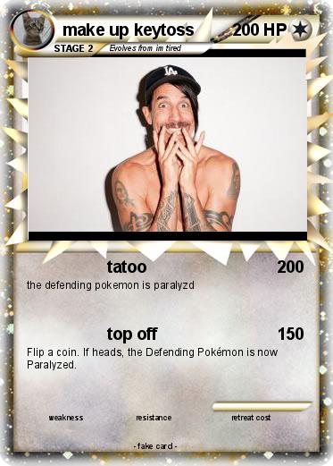 Pokemon make up keytoss