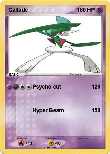 Pokemon Gallade