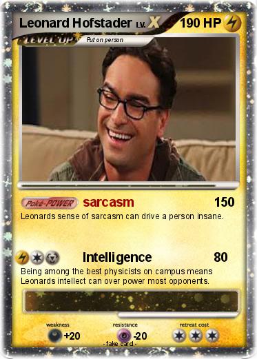 Pokemon Leonard Hofstader