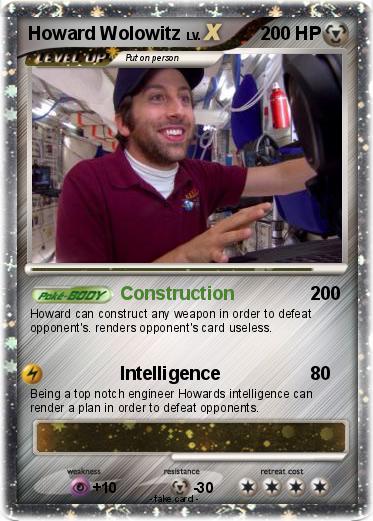Pokemon Howard Wolowitz