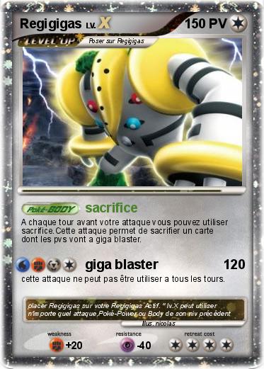 Pokemon Regigigas