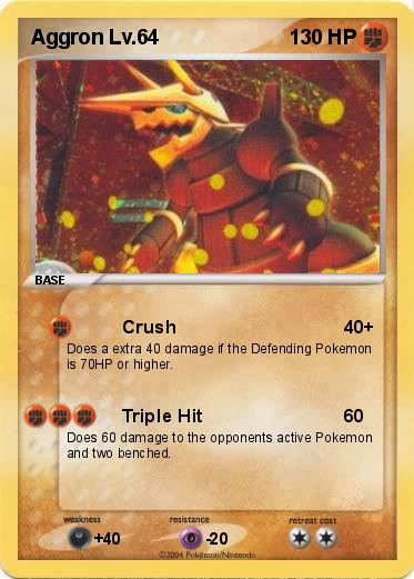 Pokemon Aggron Lv.64