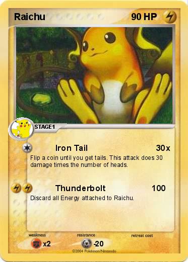 Pokemon Raichu
