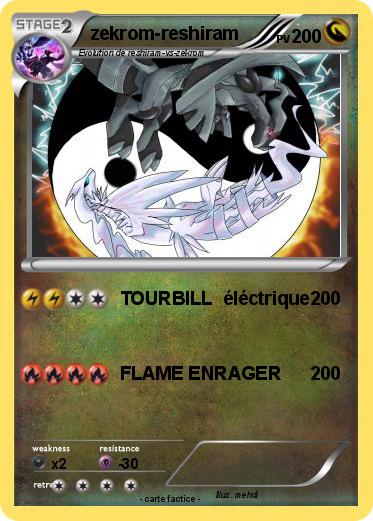 Pokemon zekrom-reshiram