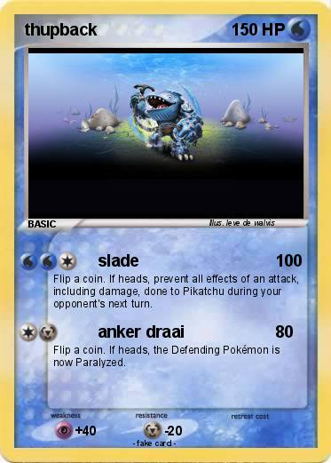 Pokemon thupback