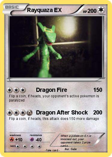 Pokemon Rayquaza EX