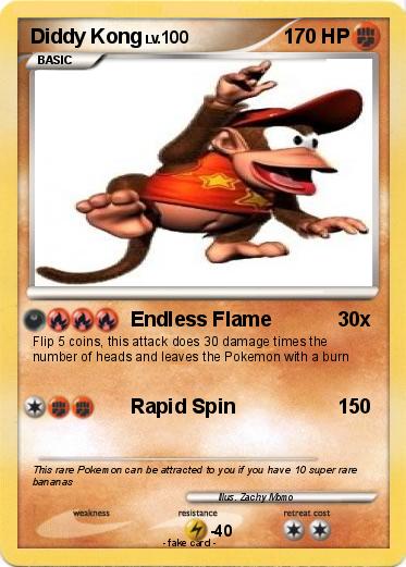 Pokemon Diddy Kong