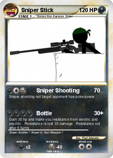 Pokemon Sniper Stick
