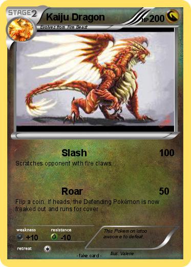Pokemon Kaiju Dragon
