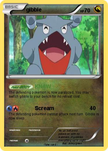 Pokemon gibble
