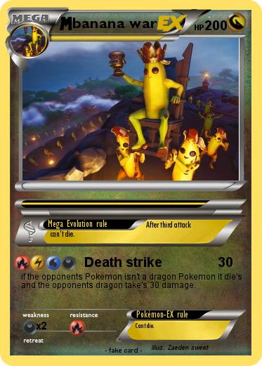 Pokemon banana war