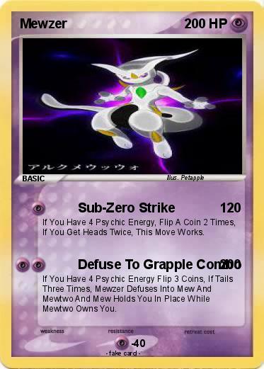 Pokemon Mewzer
