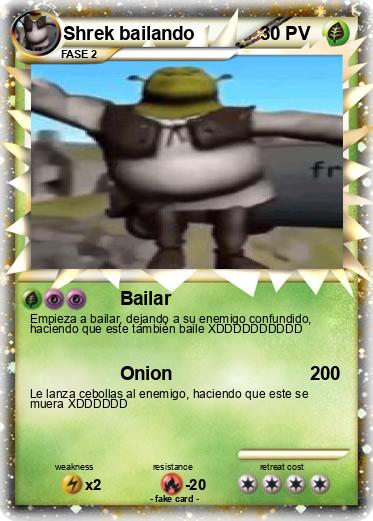 Pokemon Shrek bailando