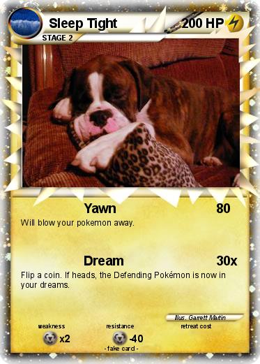 Pokemon Sleep Tight