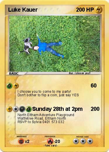 Pokemon Luke Kauer