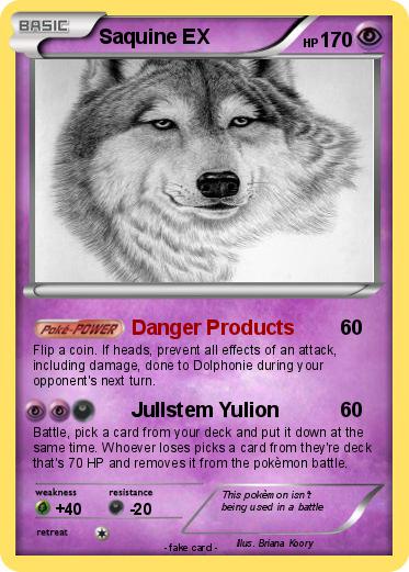 Pokemon Saquine EX