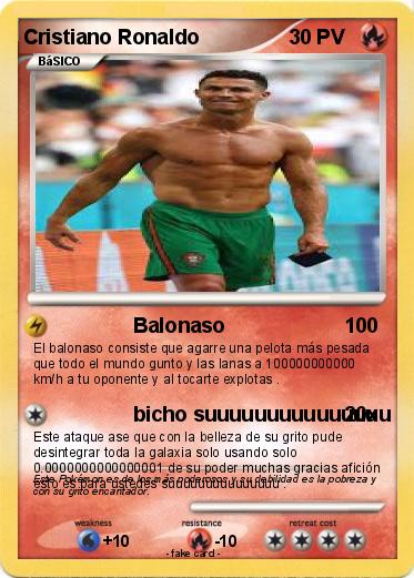 Pokemon Cristiano Ronaldo