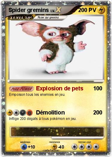 Pokemon Spider gremins