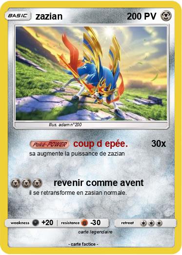 Pokemon zazian