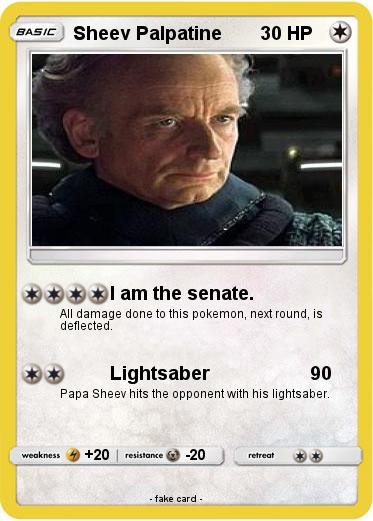 Pokemon Sheev Palpatine