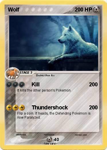 Pokemon Wolf