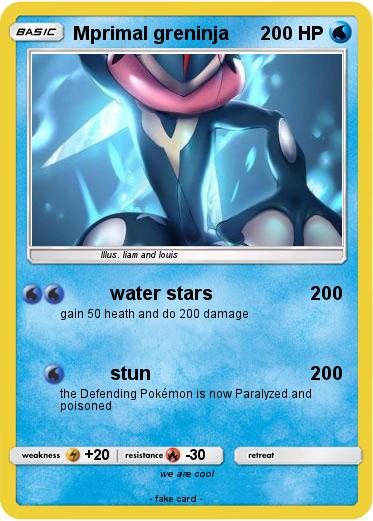 Pokemon Mprimal greninja