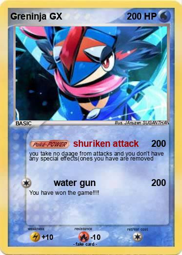 Pokemon Greninja GX