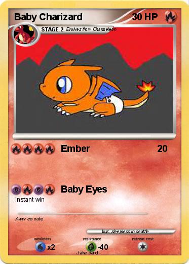 Pokemon Baby Charizard