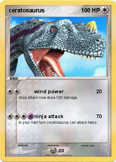 Pokemon ceratosaurus