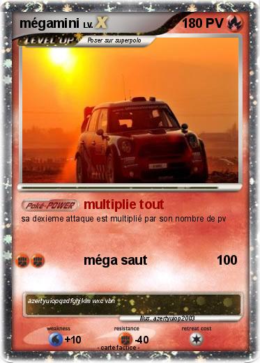 Pokemon mégamini