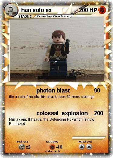 Pokemon han solo ex