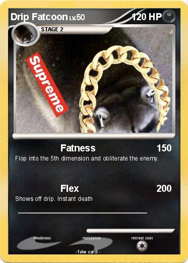 Pokemon Drip Fatcoon