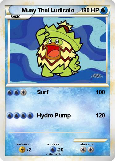 Pokemon Muay Thai Ludicolo