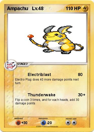 Pokemon Ampachu   Lv.48