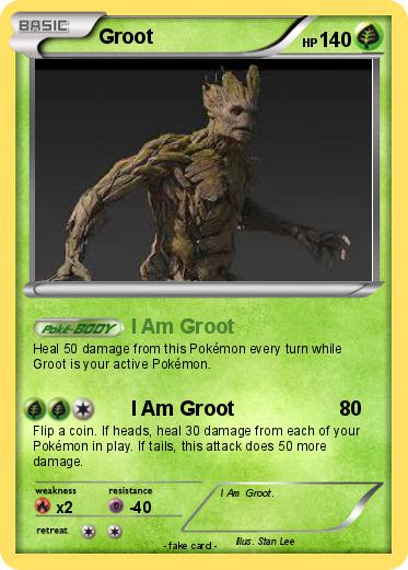 Pokemon Groot