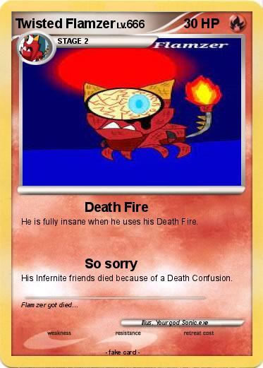 Pokemon Twisted Flamzer